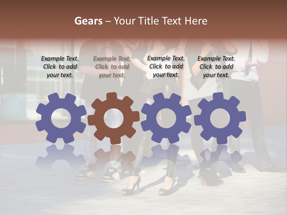 People Calling PowerPoint Template