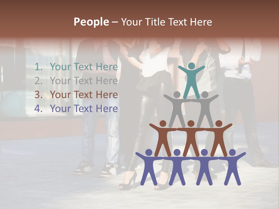 People Calling PowerPoint Template