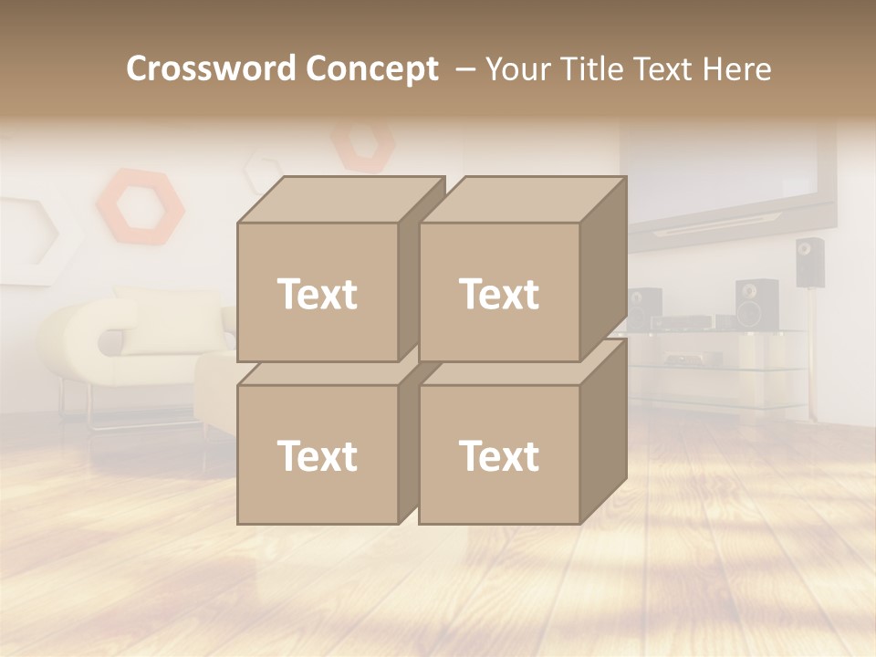 Furniture Couch Niche PowerPoint Template