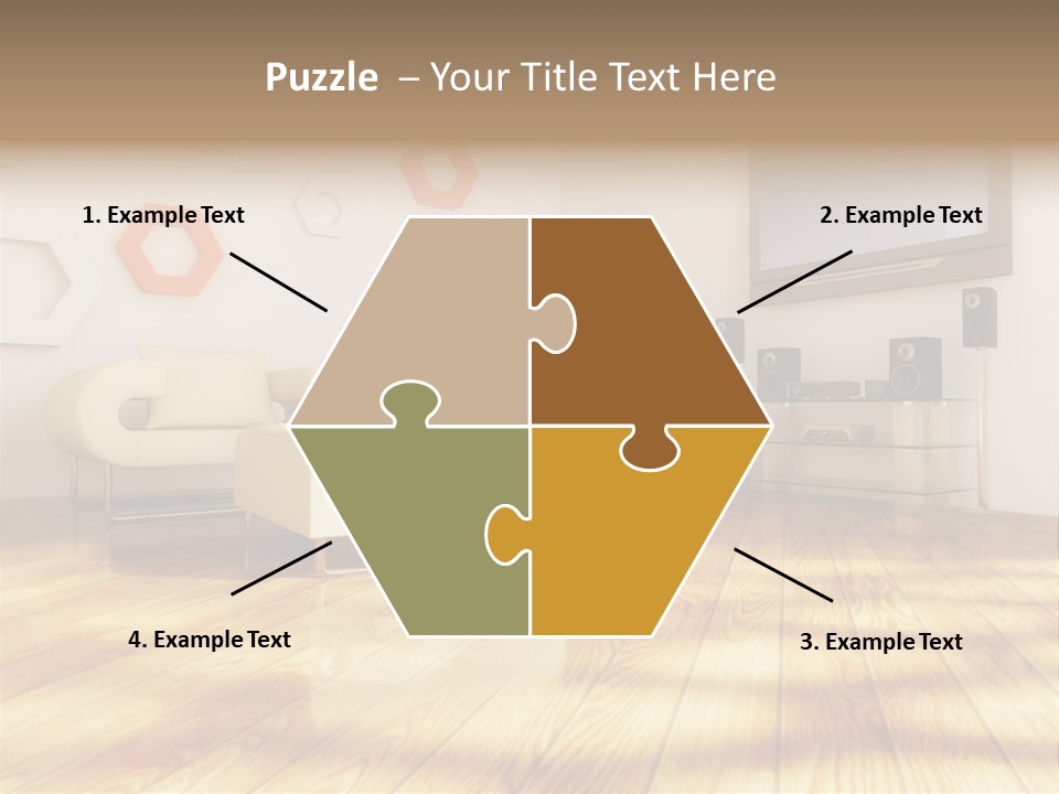 Furniture Couch Niche PowerPoint Template
