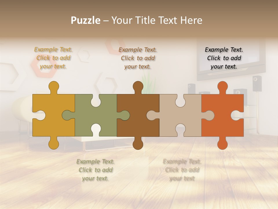 Furniture Couch Niche PowerPoint Template