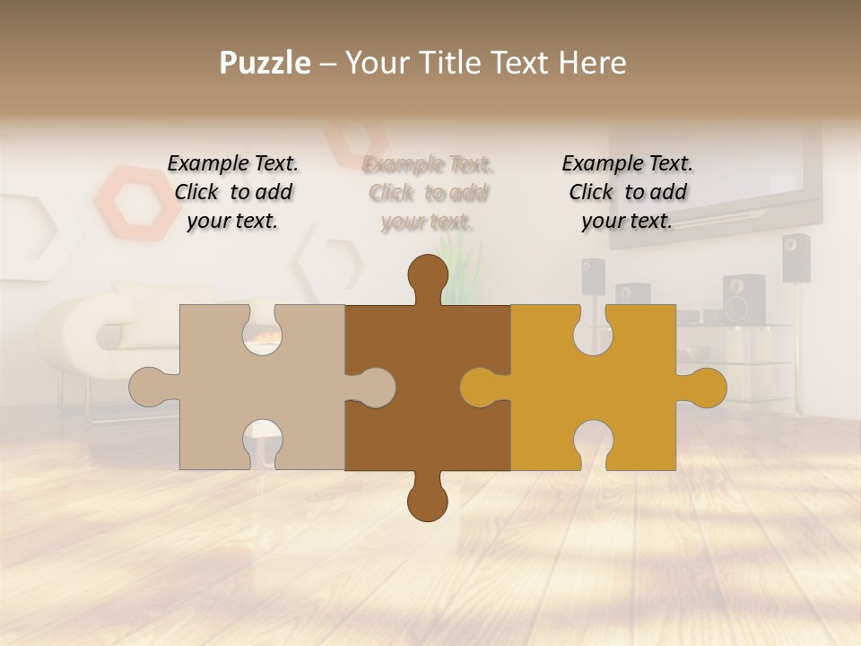 Furniture Couch Niche PowerPoint Template