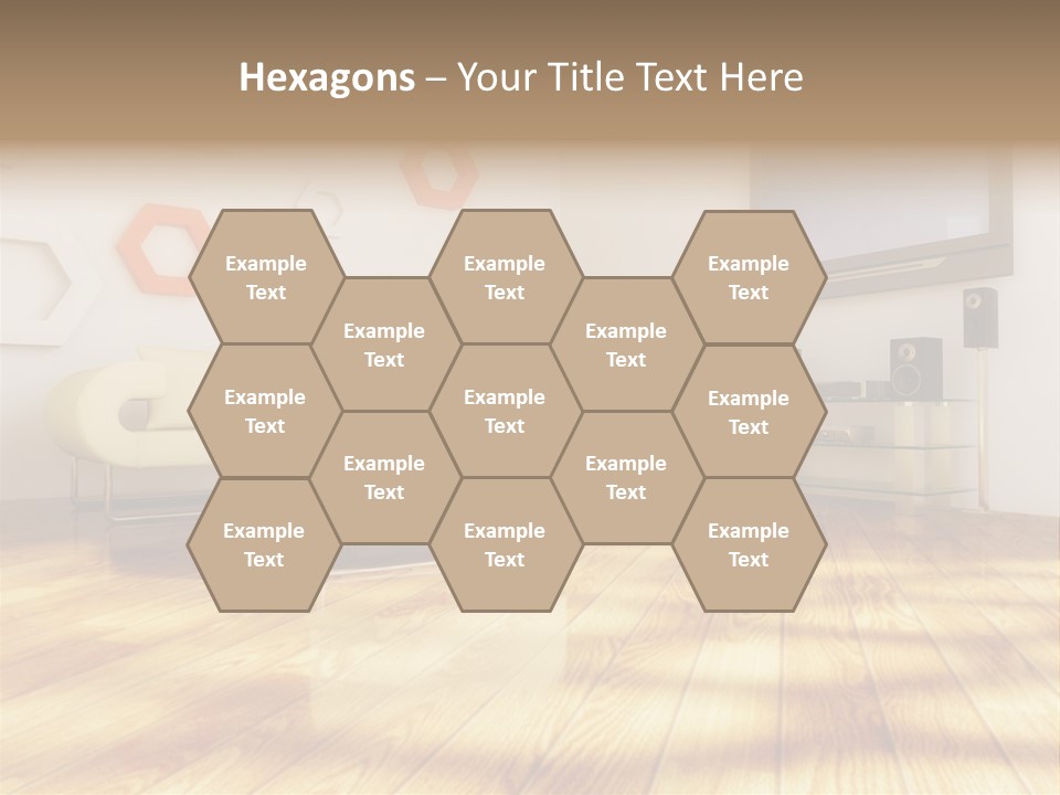 Furniture Couch Niche PowerPoint Template