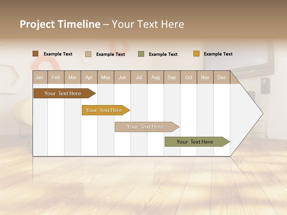 Furniture Couch Niche PowerPoint Template