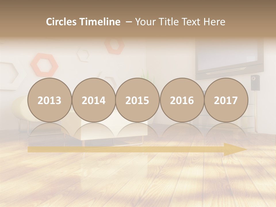 Furniture Couch Niche PowerPoint Template