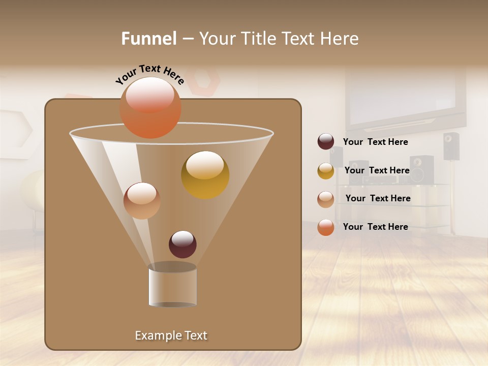 Furniture Couch Niche PowerPoint Template