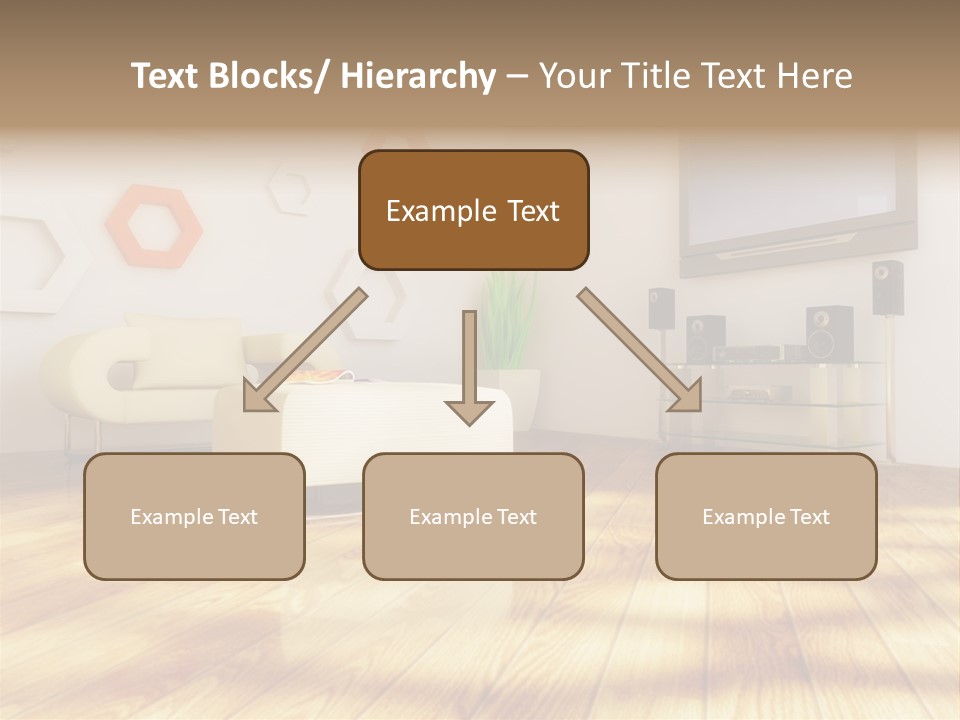 Furniture Couch Niche PowerPoint Template