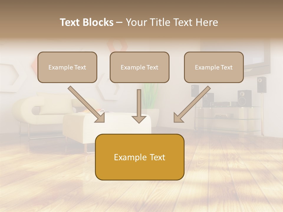 Furniture Couch Niche PowerPoint Template