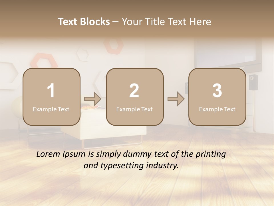 Furniture Couch Niche PowerPoint Template
