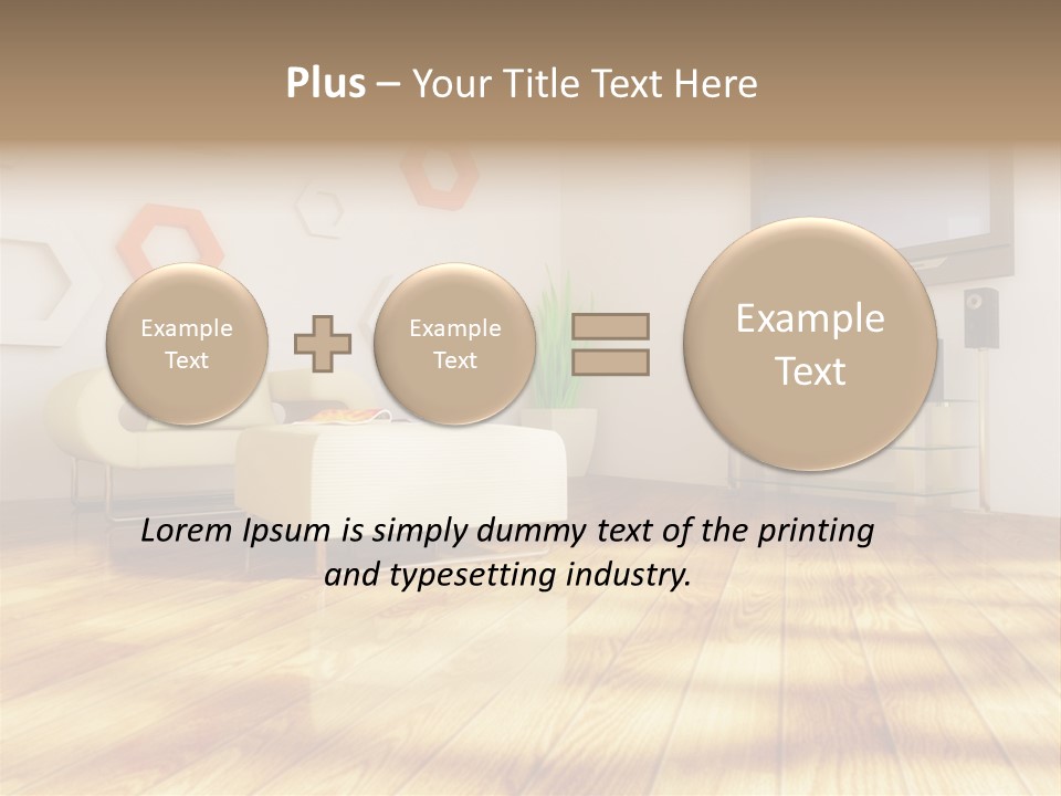 Furniture Couch Niche PowerPoint Template