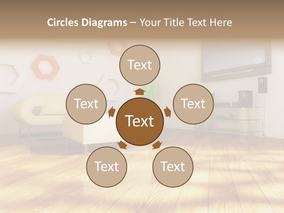 Furniture Couch Niche PowerPoint Template