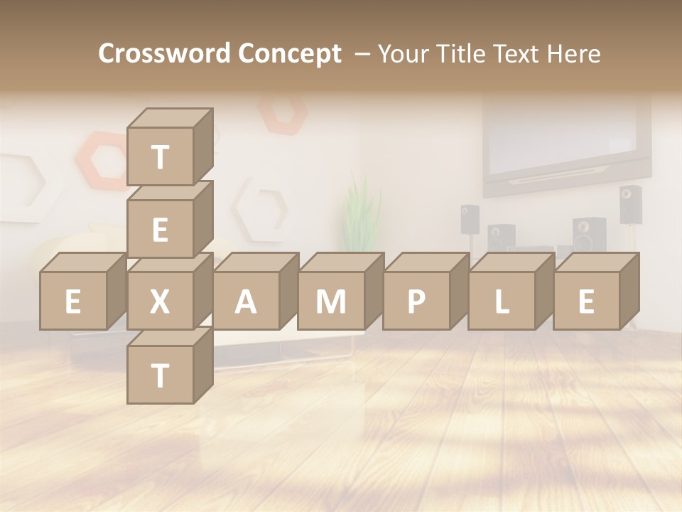 Furniture Couch Niche PowerPoint Template