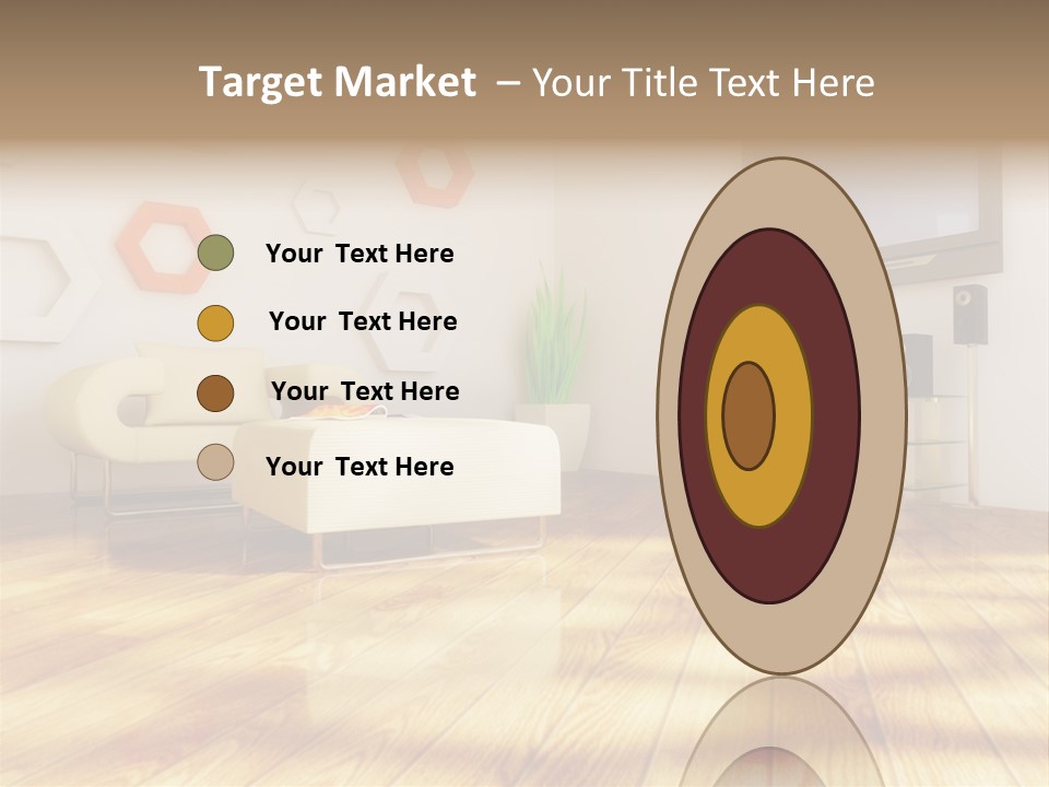 Furniture Couch Niche PowerPoint Template