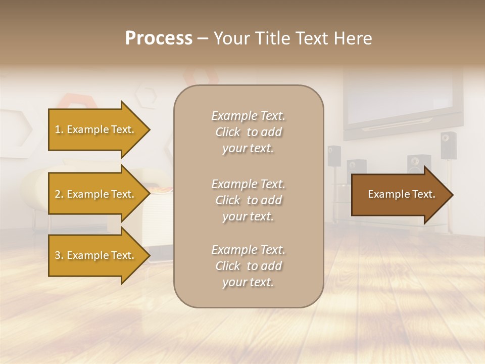 Furniture Couch Niche PowerPoint Template