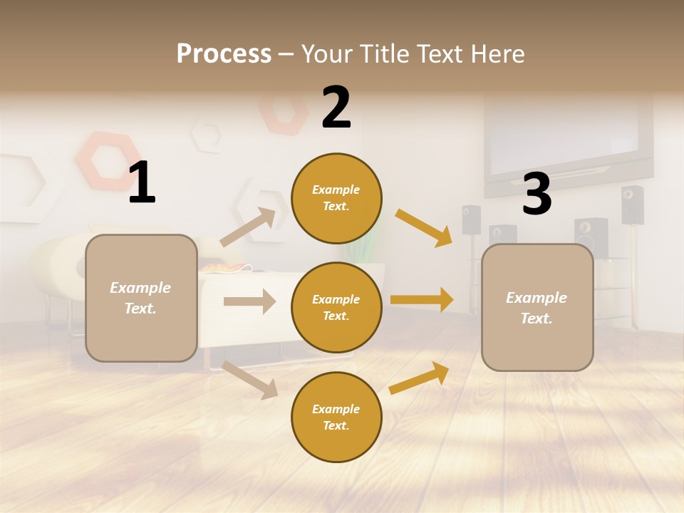 Furniture Couch Niche PowerPoint Template