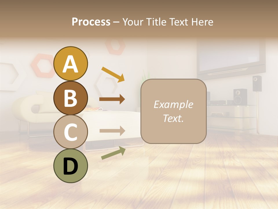 Furniture Couch Niche PowerPoint Template