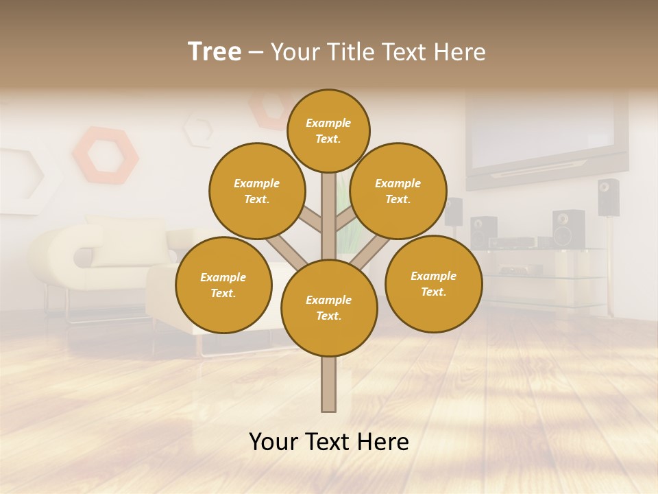 Furniture Couch Niche PowerPoint Template