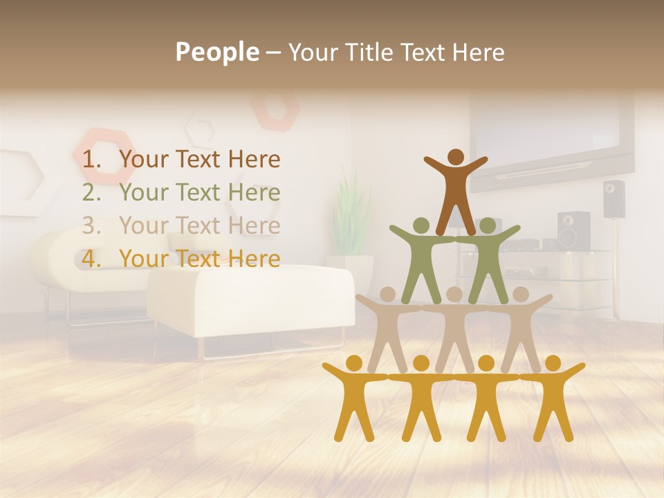 Furniture Couch Niche PowerPoint Template