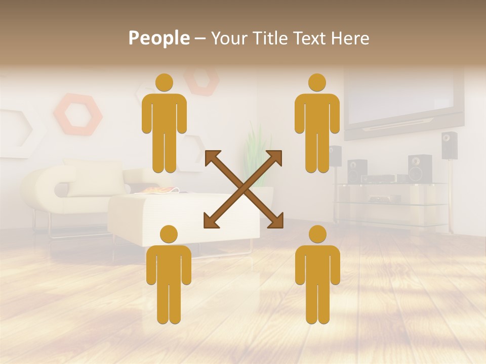 Furniture Couch Niche PowerPoint Template