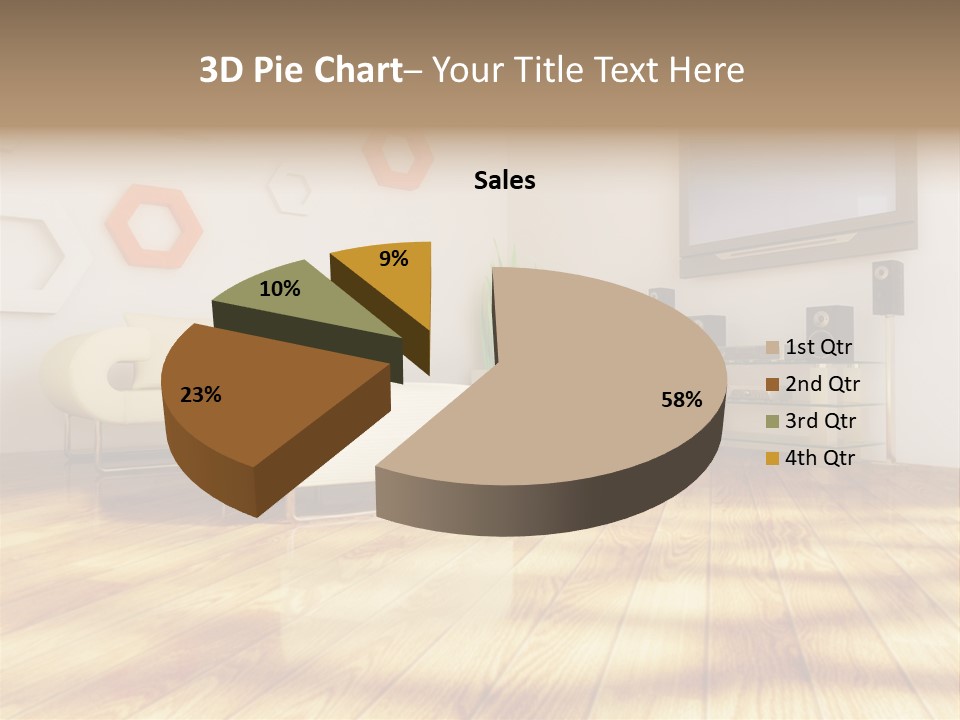 Furniture Couch Niche PowerPoint Template