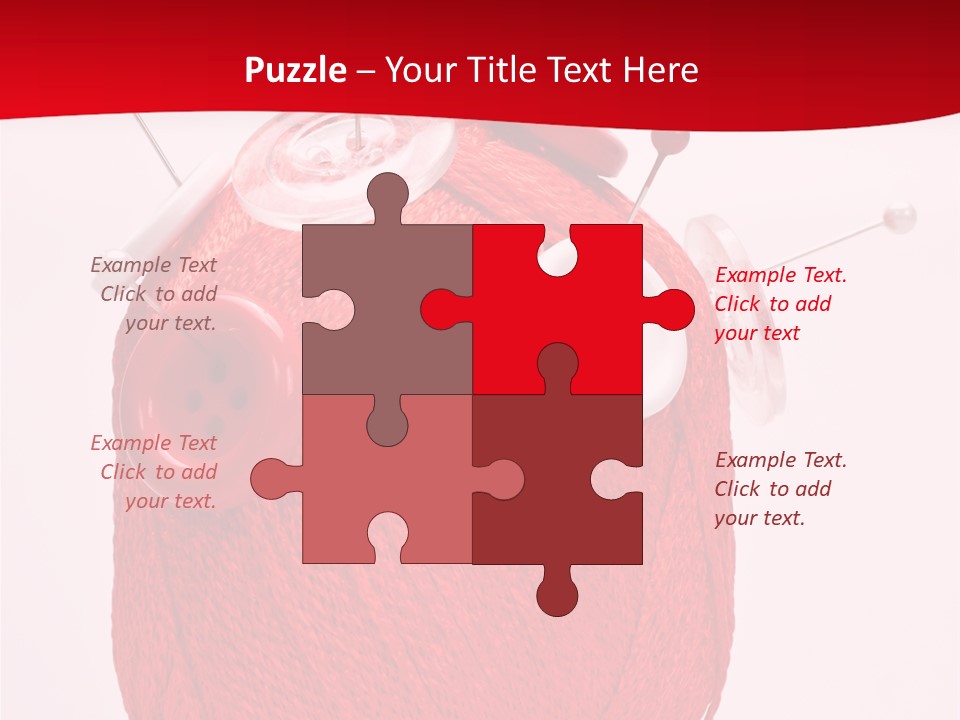 Tailor Roll Material PowerPoint Template