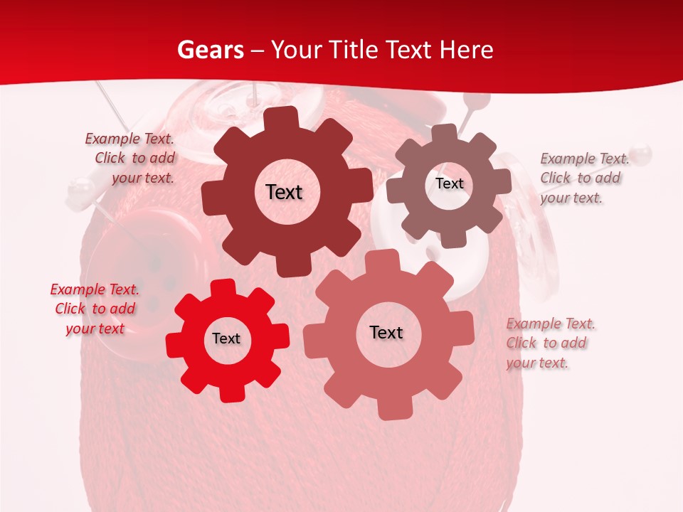 Tailor Roll Material PowerPoint Template