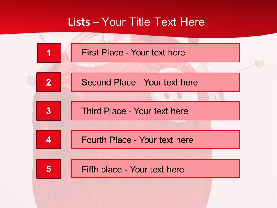 Tailor Roll Material PowerPoint Template