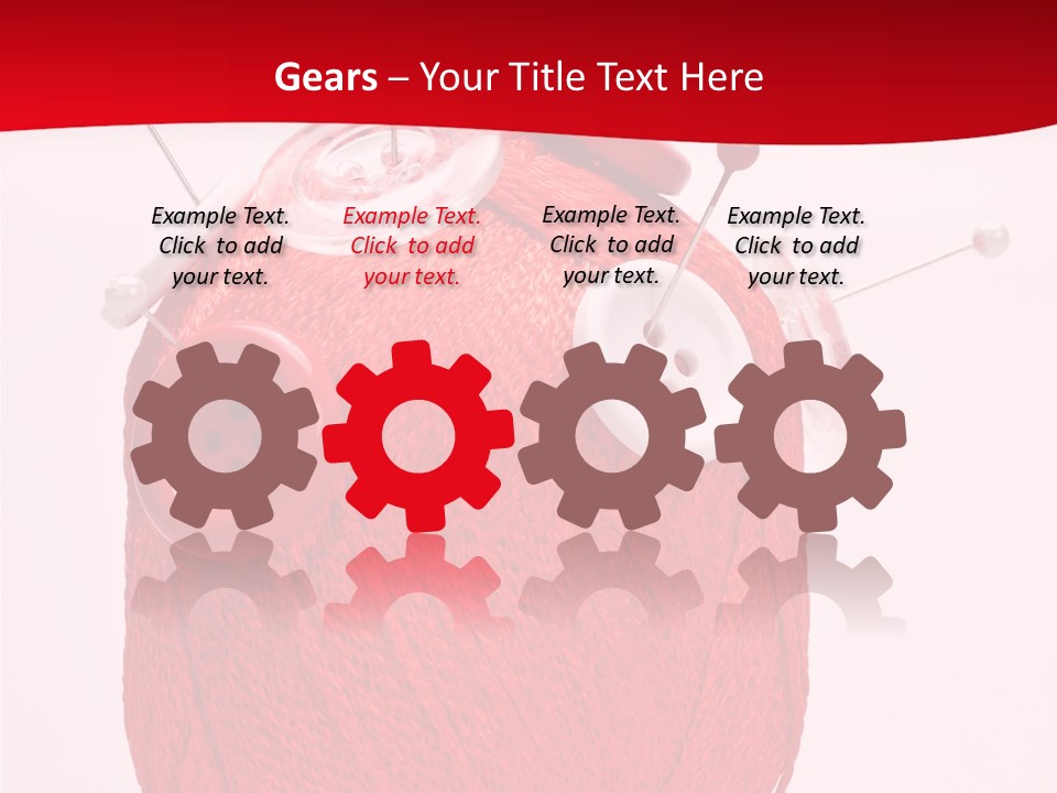 Tailor Roll Material PowerPoint Template