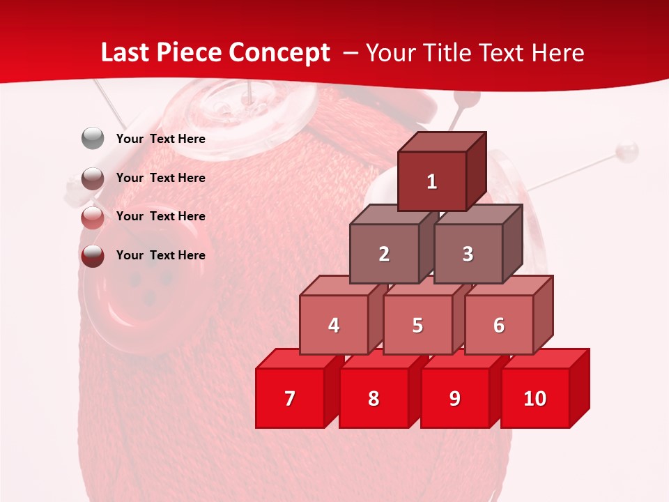 Tailor Roll Material PowerPoint Template