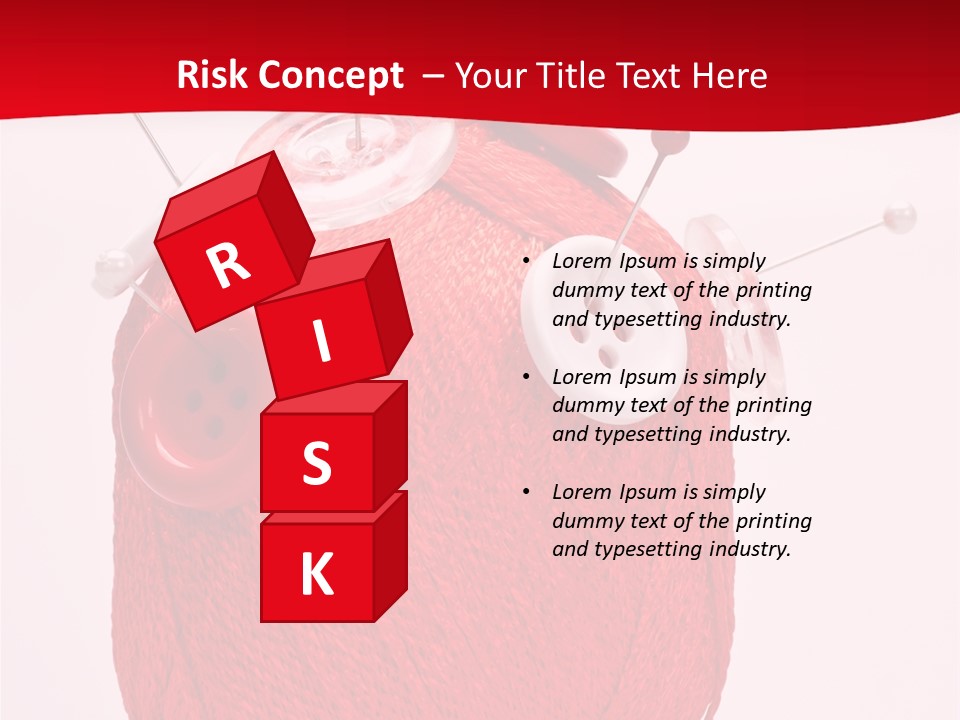 Tailor Roll Material PowerPoint Template