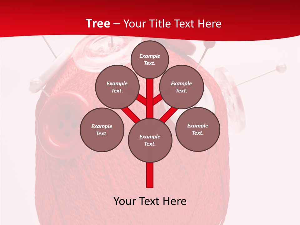 Tailor Roll Material PowerPoint Template