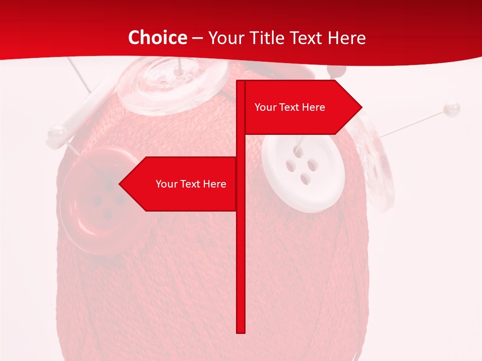 Tailor Roll Material PowerPoint Template