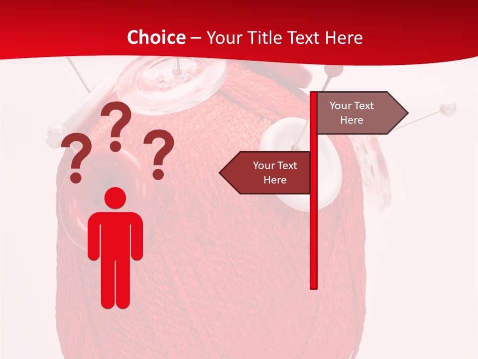 Tailor Roll Material PowerPoint Template