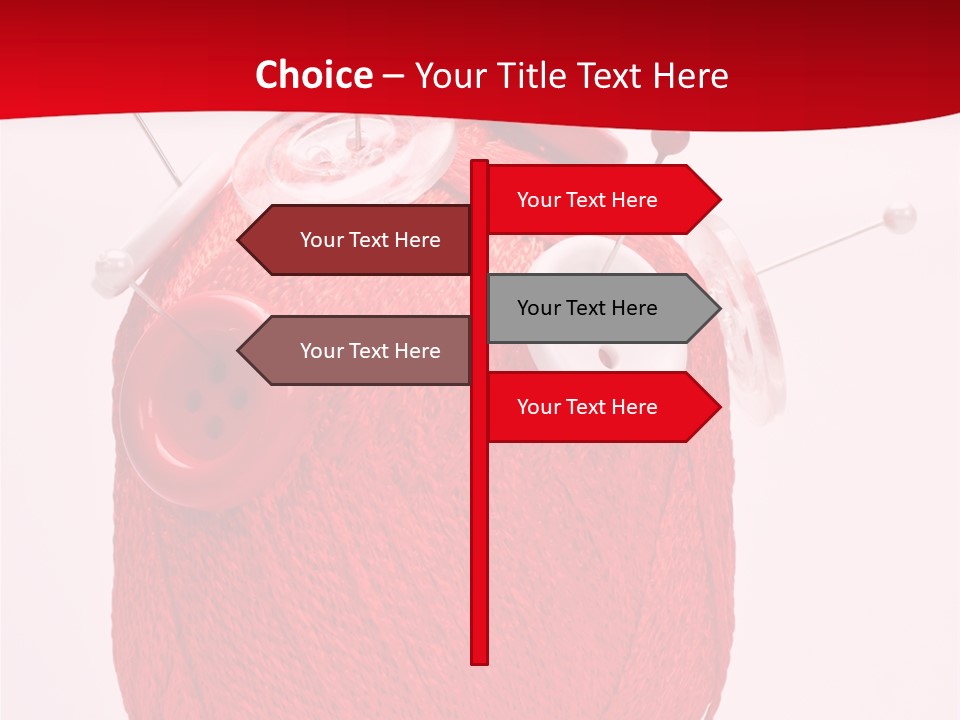 Tailor Roll Material PowerPoint Template