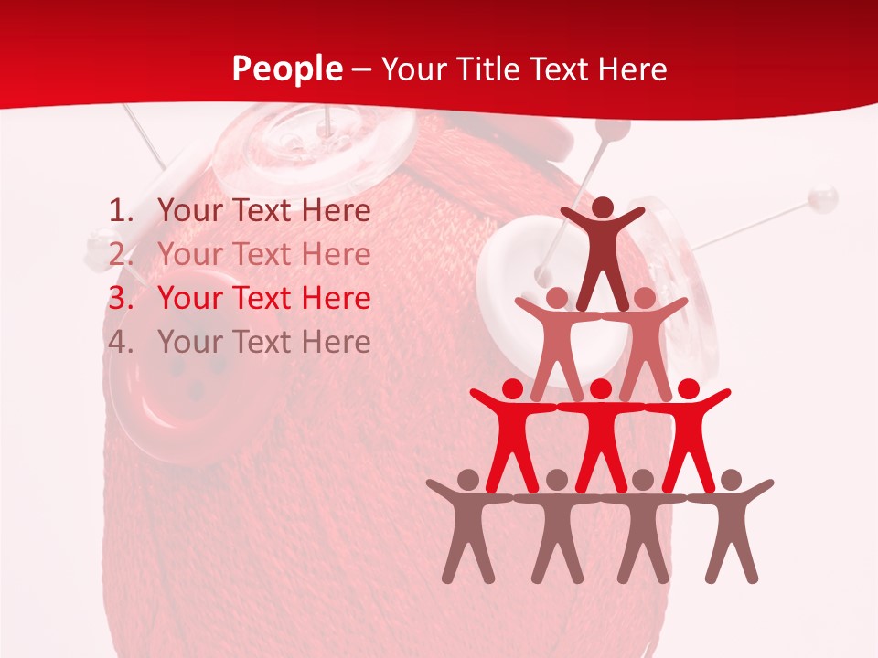 Tailor Roll Material PowerPoint Template