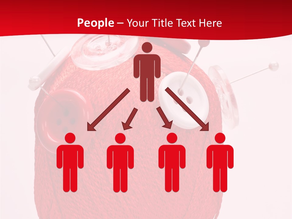 Tailor Roll Material PowerPoint Template