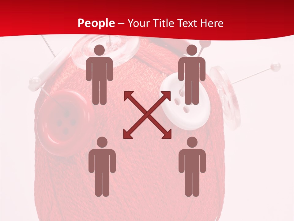 Tailor Roll Material PowerPoint Template