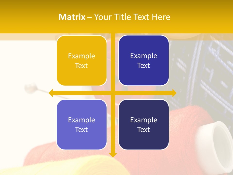 Design Hobby Clothes PowerPoint Template