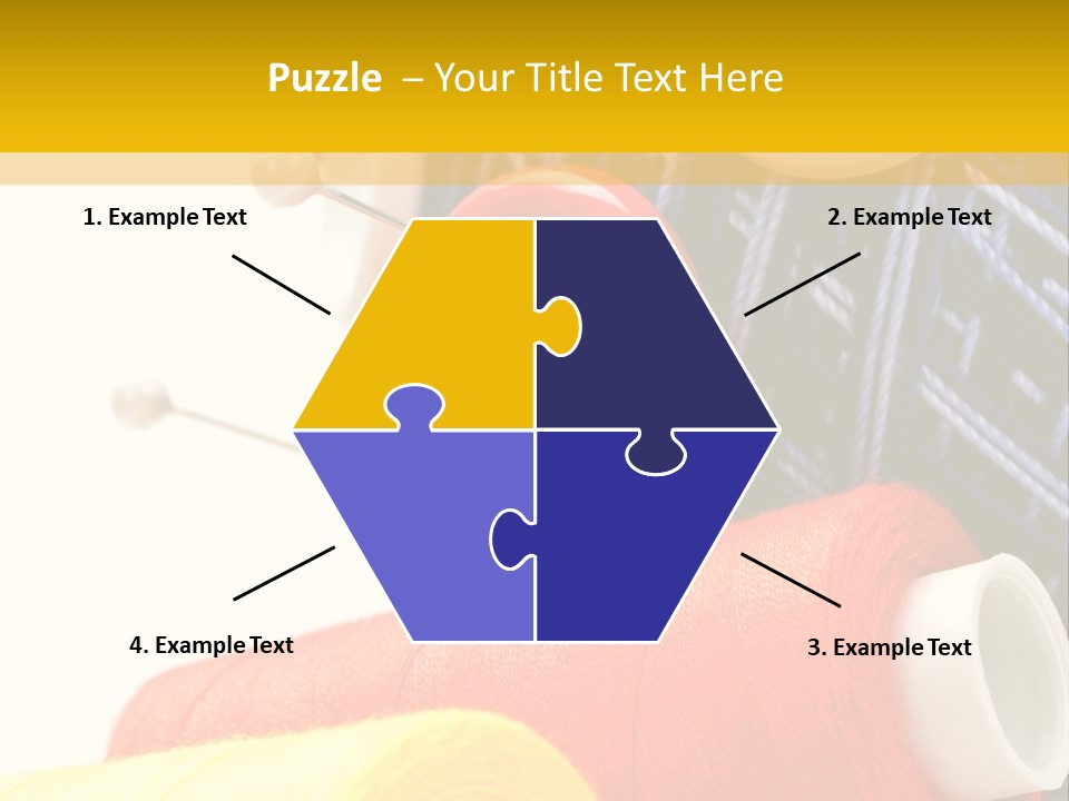 Design Hobby Clothes PowerPoint Template