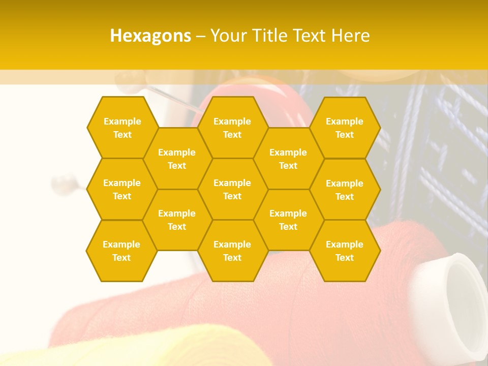 Design Hobby Clothes PowerPoint Template