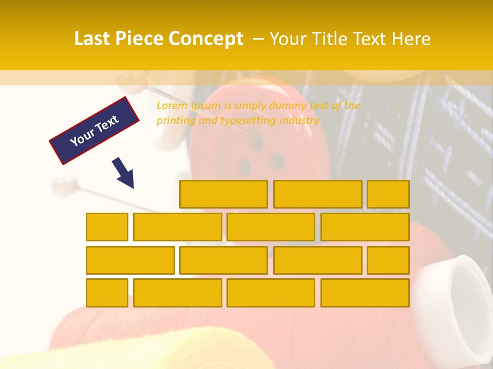 Design Hobby Clothes PowerPoint Template
