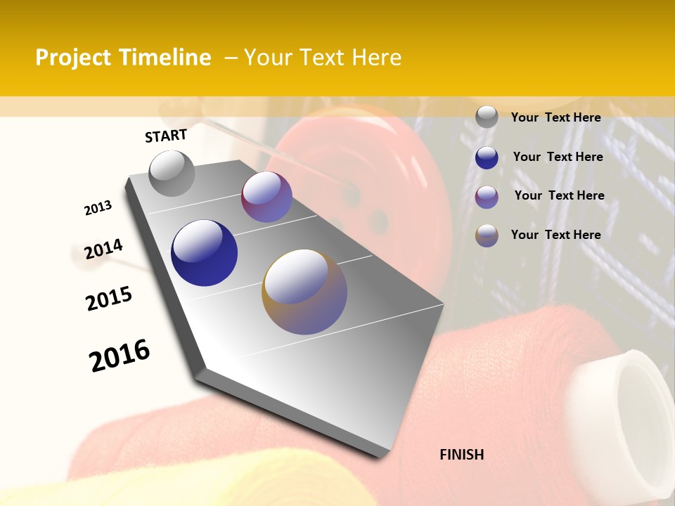 Design Hobby Clothes PowerPoint Template