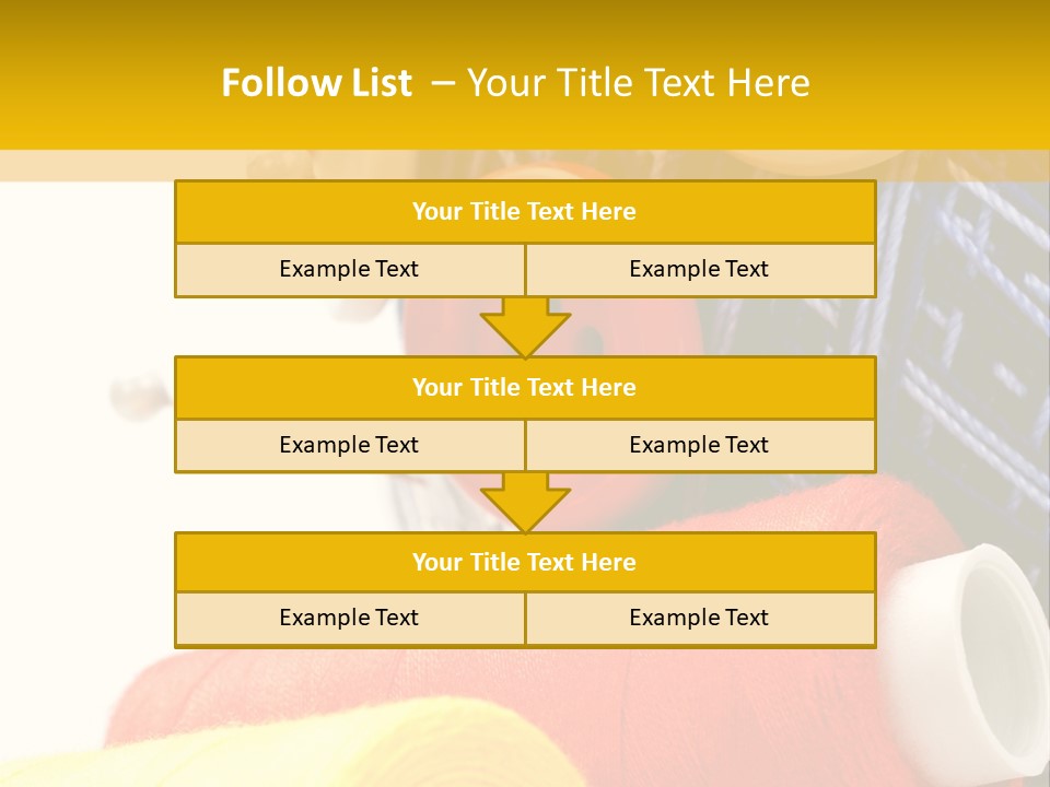 Design Hobby Clothes PowerPoint Template