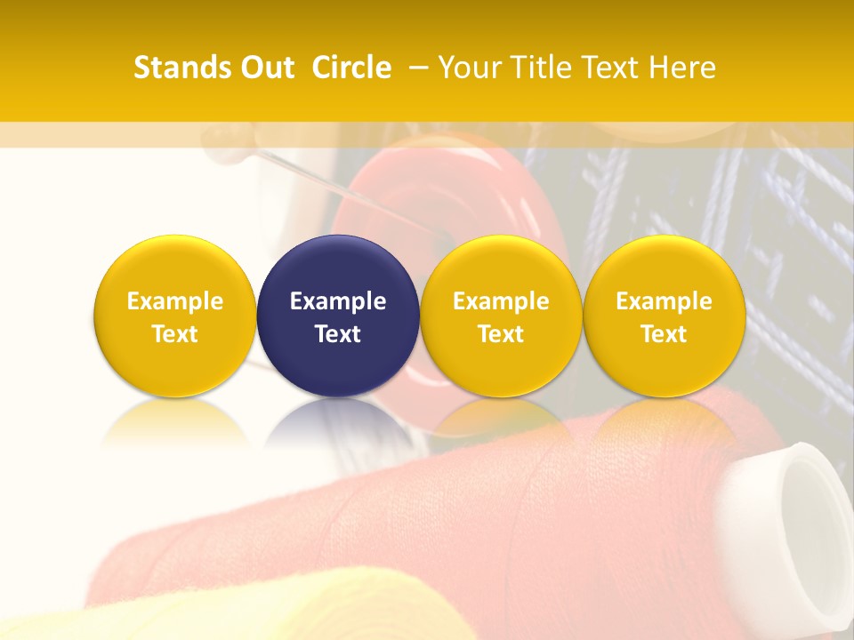 Design Hobby Clothes PowerPoint Template