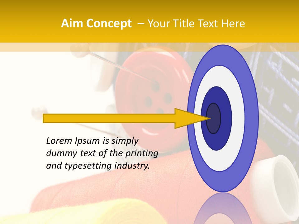 Design Hobby Clothes PowerPoint Template