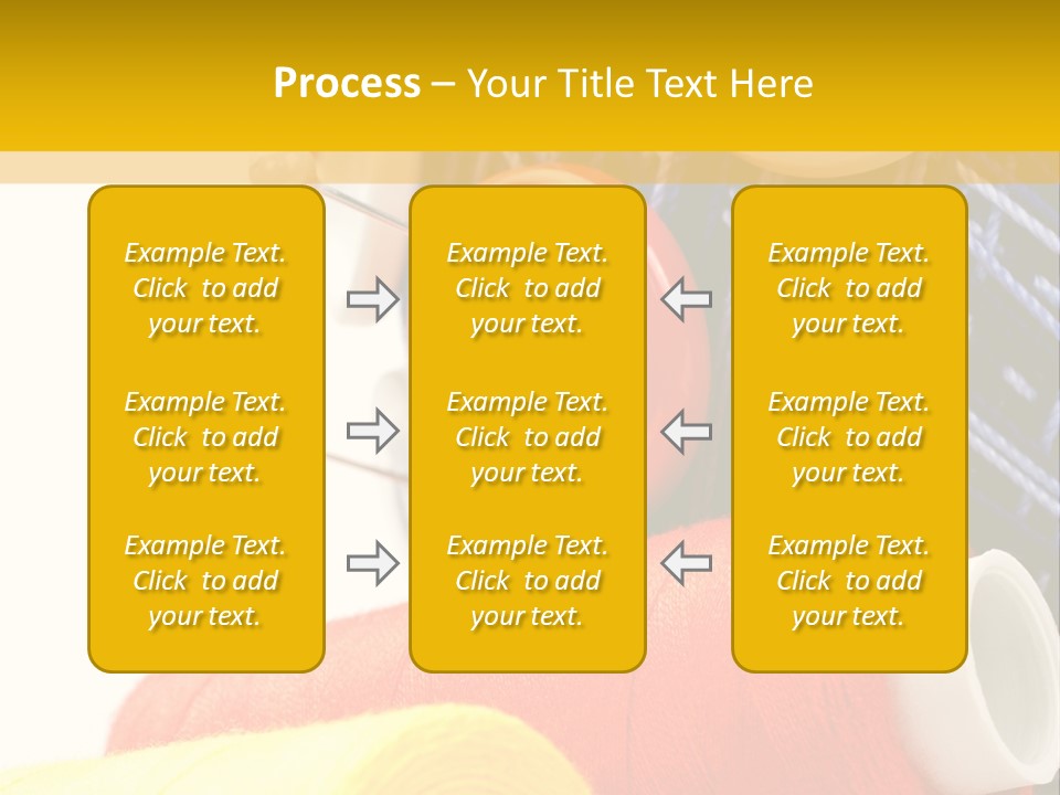 Design Hobby Clothes PowerPoint Template