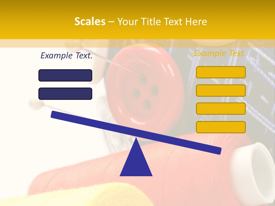 Design Hobby Clothes PowerPoint Template