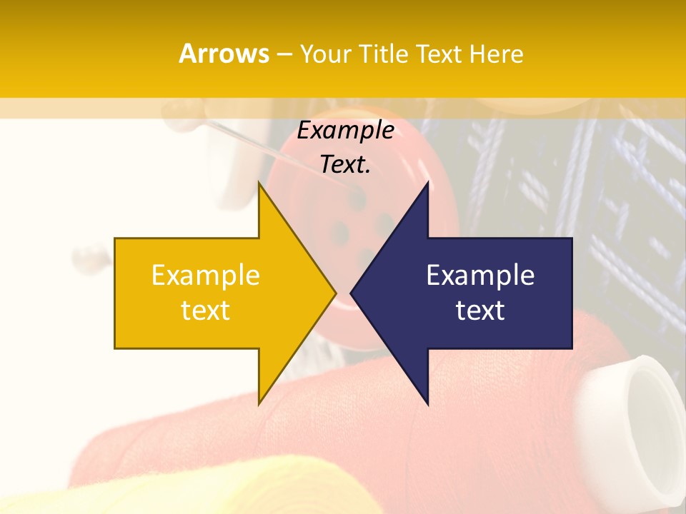 Design Hobby Clothes PowerPoint Template