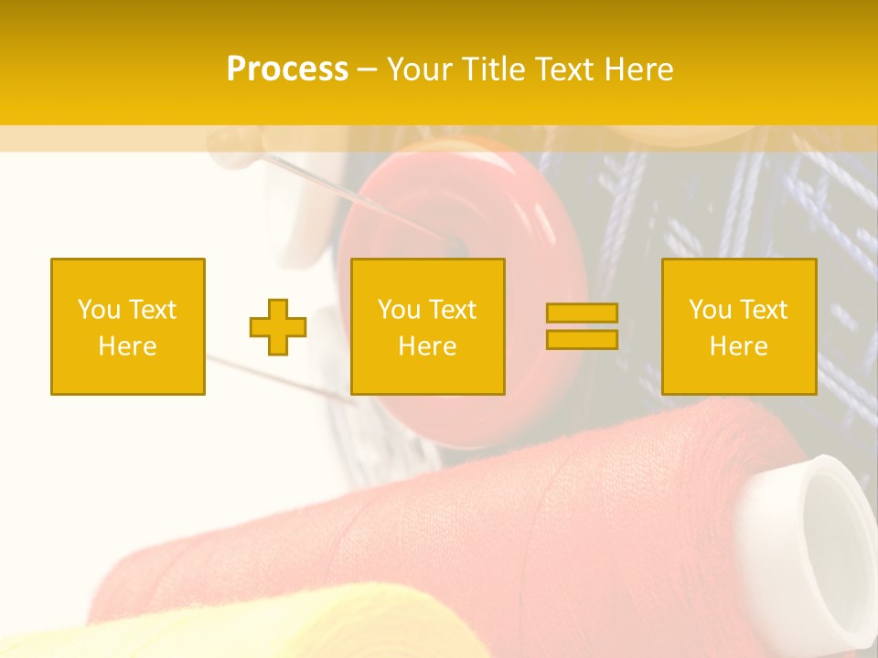 Design Hobby Clothes PowerPoint Template