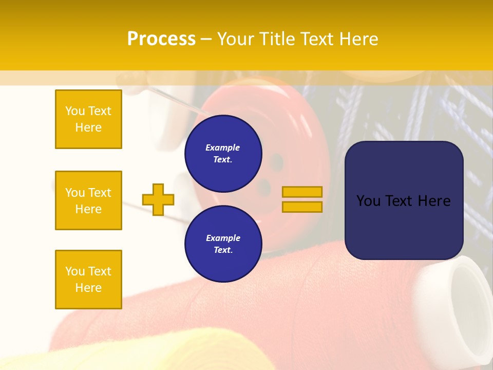 Design Hobby Clothes PowerPoint Template